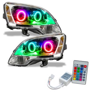 GMC Acadia Headlight Assemblies - ORACLE Lighting - SMD Halogen, 2nd Design, ColorSHIFT w/ Simple Controller - `08-`12 GMC Acadia Headlight Assemblies - ORACLE Lighting - SMD Halogen, 2nd Design, ColorSHIFT w/ Simple Controller - `08-`12